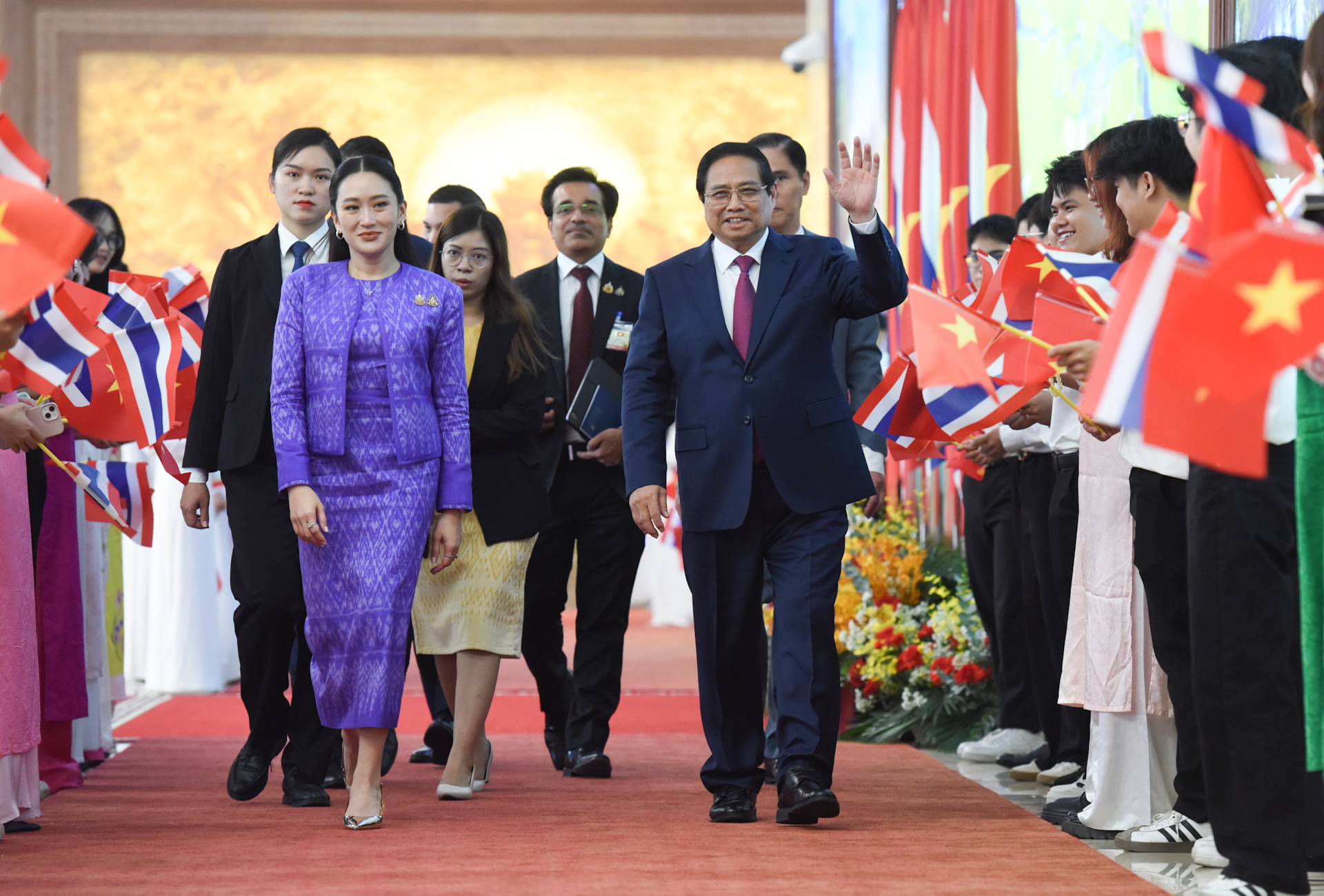 [Foto] Ceremonia de firma de documentos de cooperación Vietnam-Tailandia