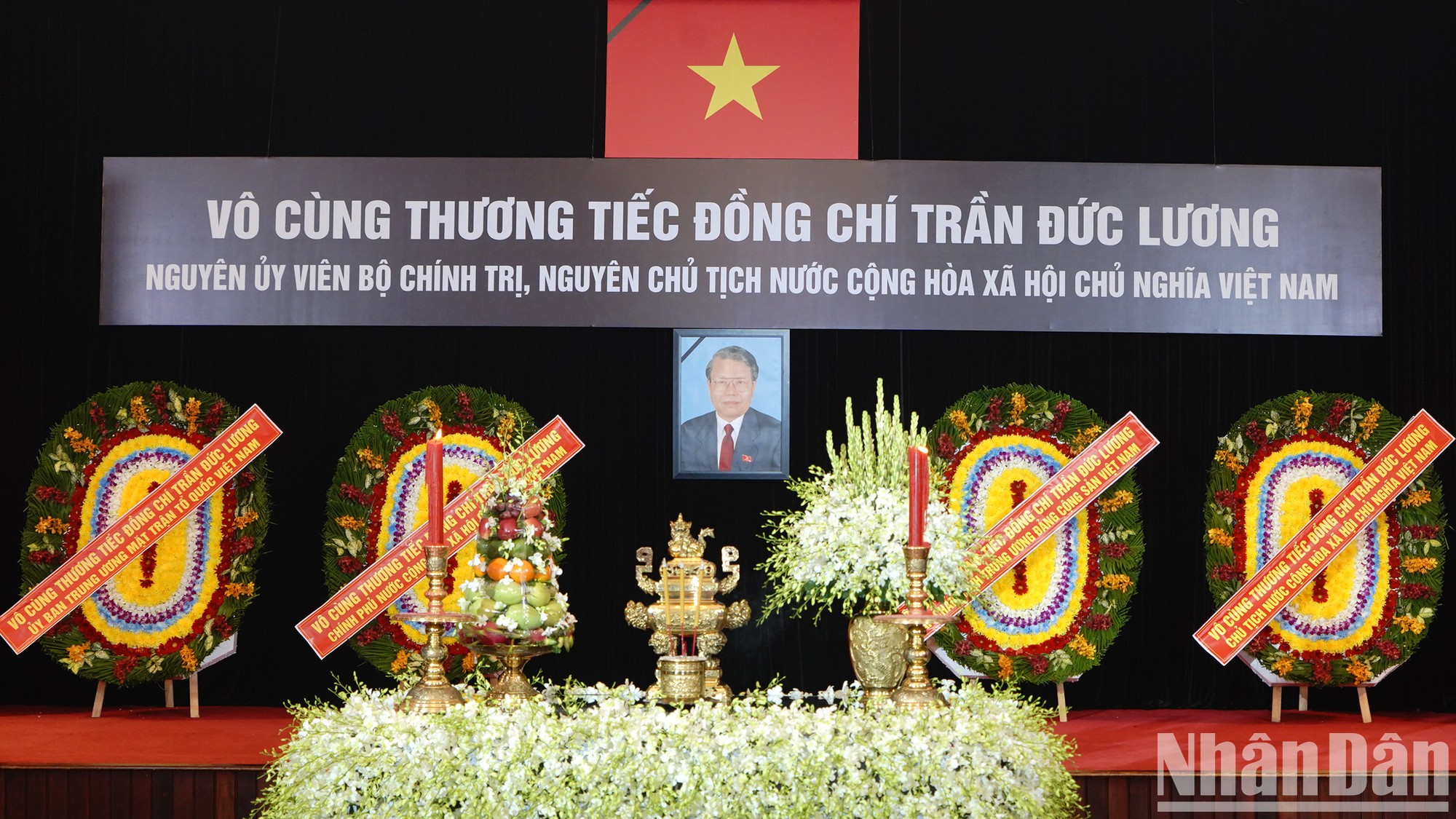 [Foto] Realizan servicio memorial al expresidente Tran Duc Luong en Ciudad Ho Chi Minh