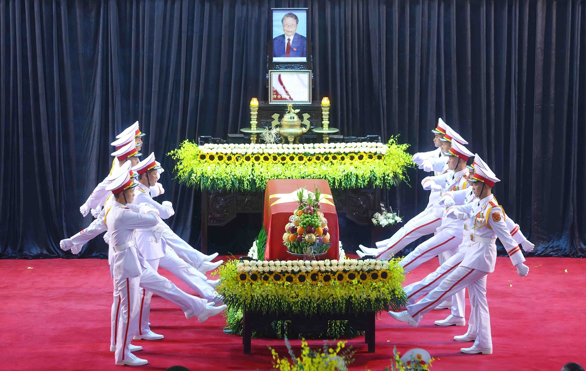 [Foto] Funeral del expresidente Tran Duc Luong