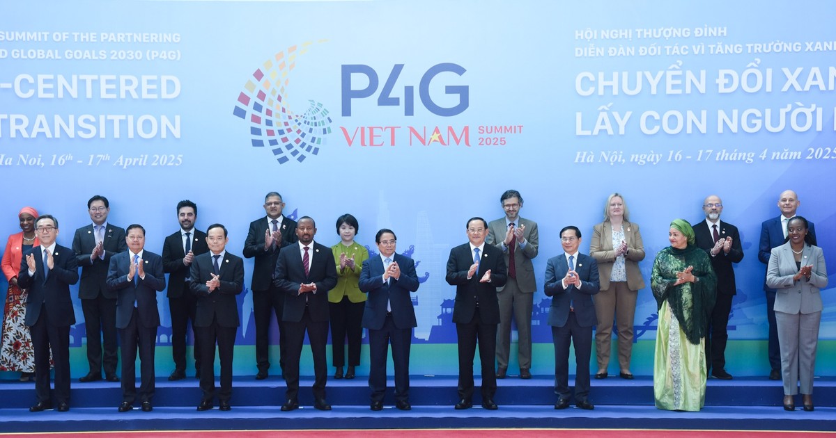 [Foto] Inauguran en Hanói la Cumbre P4G 2025 