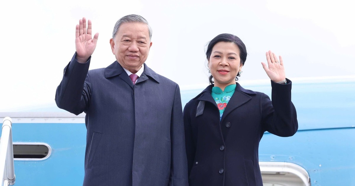 [Foto] Máximo líder partidista de Vietnam inicia visita de Estado a Bielorrusia