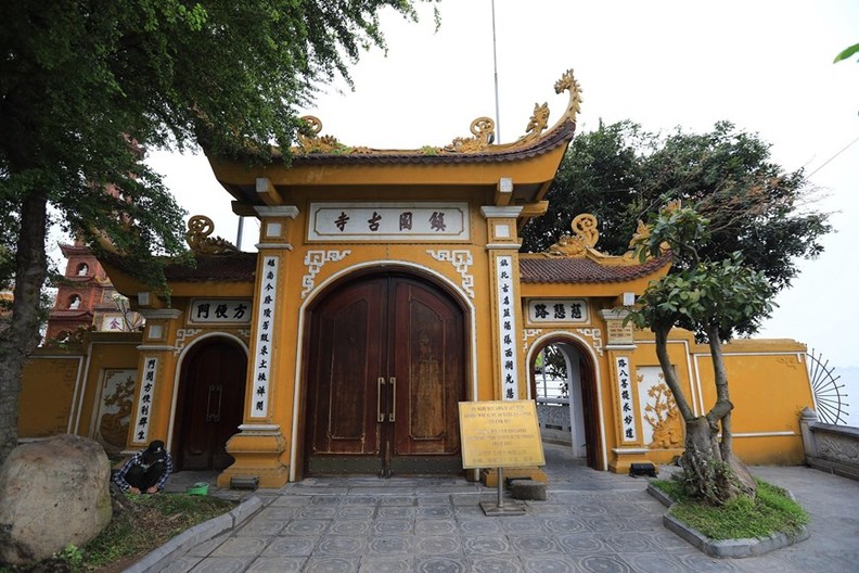 Antigo pagode Tran Quoc, relíquia histórica e cultural nacional do Vietnã ảnh 4