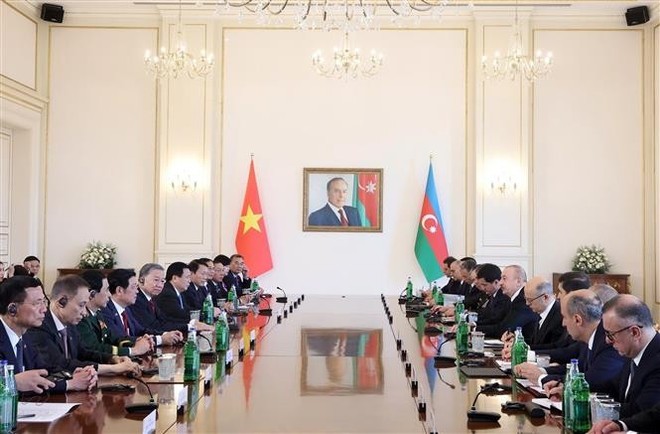 Vietnam y Azerbaiyán acuerdan impulsar cooperación en diversas áreas ảnh 1 Vietnam y Azerbaiyán acuerdan impulsar cooperación en diversas áreas ảnh 1