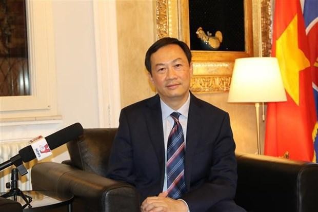 El embajador vietnamita en Italia, Duong Hai Hung. (Fotografía: VNA)