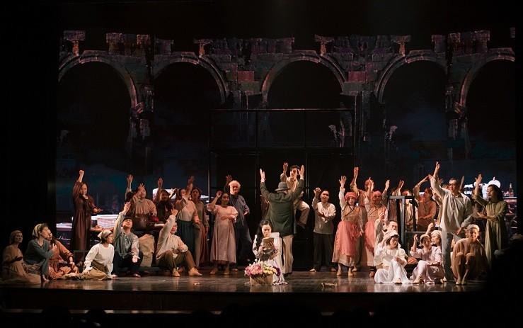 Un acto del musical. (Fotografía: Teatro Nacional de Ópera y Ballet de Vietnam)