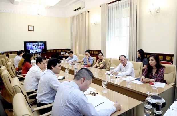 En la primera reunión del comité. (Fotografía: Cancillería de Vietnam)