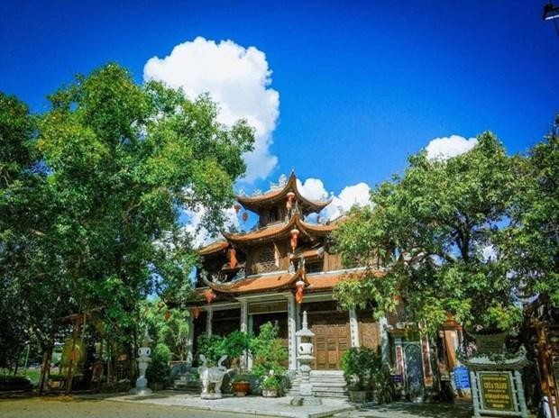 La pagoda Thanh es un ejemplo perfecto de la arquitectura religiosa tradicional de Vietnam. (Fotografía: VOV)