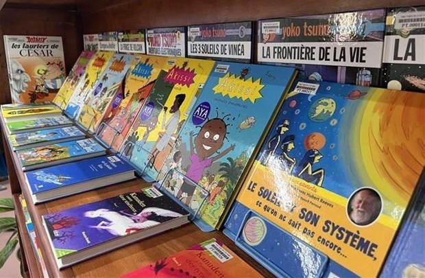 Promueven libros francofónos en la ciudad vietnamita de Can Tho. (Fotografía: VNA)