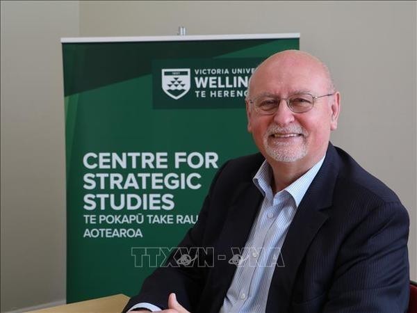 Roberto Rabel del Centro de Estudios Estratégicos de la Universidad Victoria de Wellington. (Fotografía: VNA)
