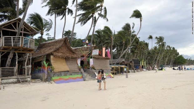 Playa de Boracay en Filipinas. (Fotografía: AFP)