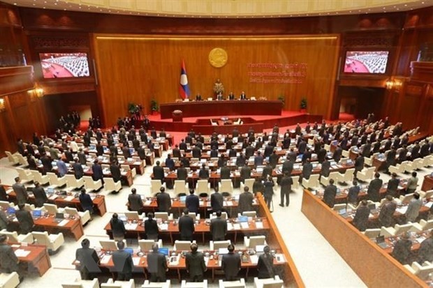 Parlamento de Laos adopta una serie de reajustes de personal. (Fotografía: VNA)