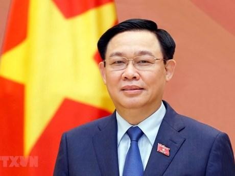 El presidente de la Asamblea Nacional de Vietnam, Vuong Dinh Hue. (Fotografía: VNA)