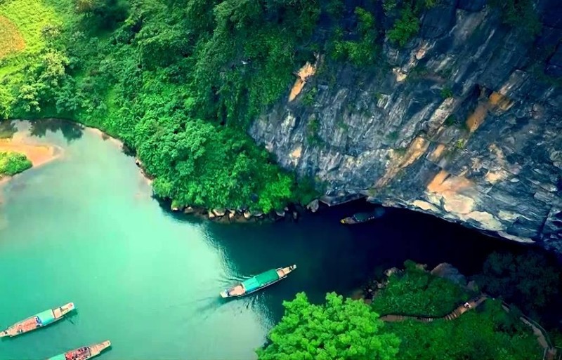 El destino turístico de Phong Nha en la provincia de Quang Binh. (Fotografía: quangbinhtravel.vn)