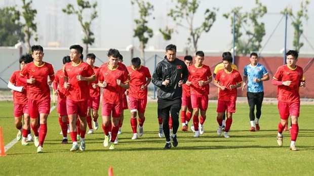 Un entrenamiento de la selección nacional de sub-20 de Vietnam (Foto: AFC)