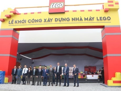 Inician el proyecto de LEGO en la provincia de Binh Duong (Foto: VNA)