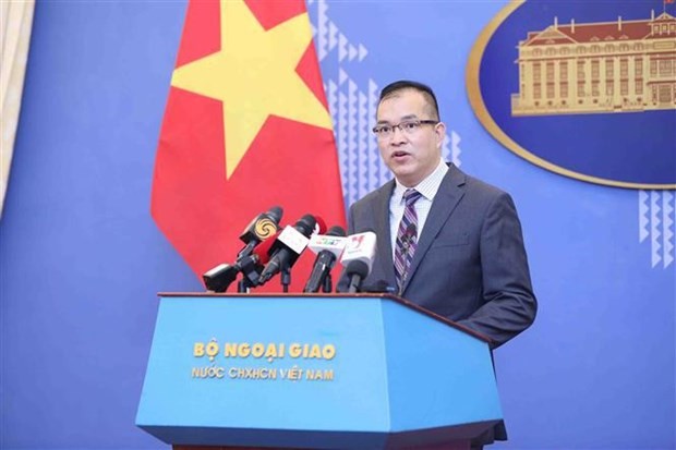 Nguyen Duc Thang, portavoz adjunto del Ministerio de Relaciones Exteriores de Vietnam (Foto: VNA)
