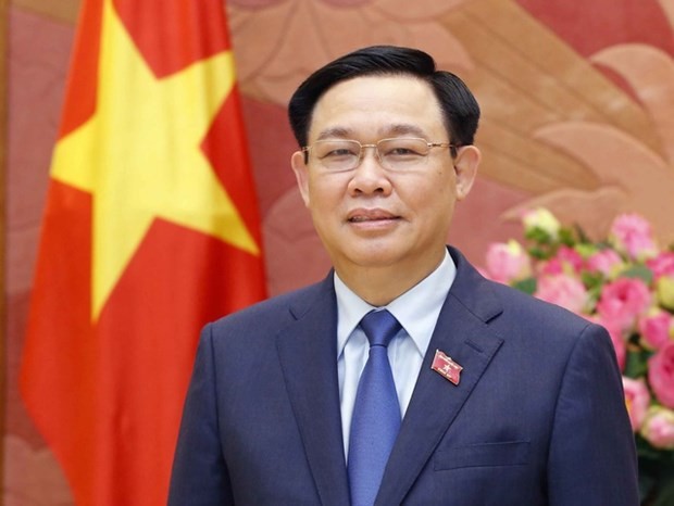 El presidente de la Asamblea Nacional de Vietnam, Vuong Dinh Hue (Foto: VNA)