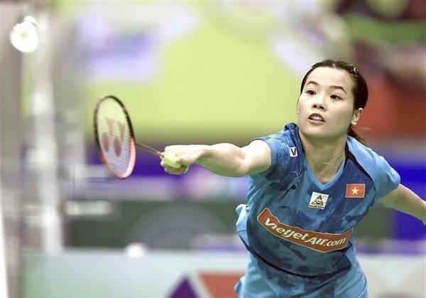 La badmintonista número uno de Vietnam, Nguyen Thuy Linh (Foto: VNA)