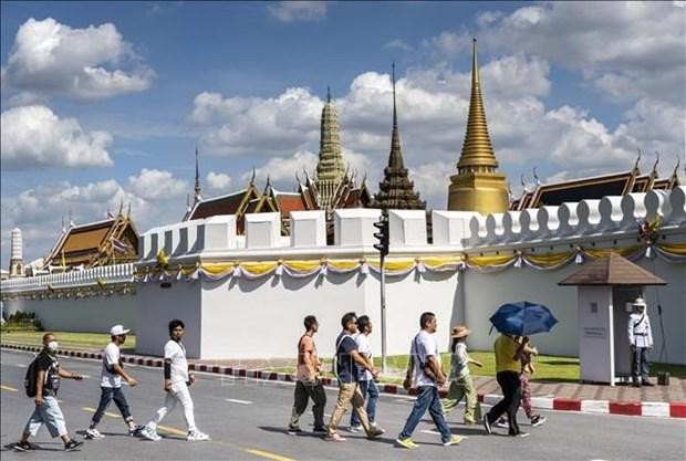 Visitantes en Bangkok, Tailandia. (Fotografía: AFP/VNA)