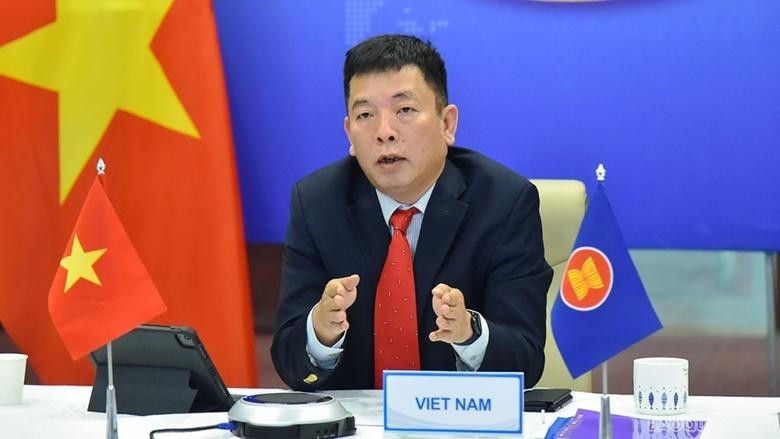 El embajador Vu Ho, jefe interino de la delegación de altos funcionarios de Asean (SOM) de Vietnam. (Fotografía: dangcongsan.vn)