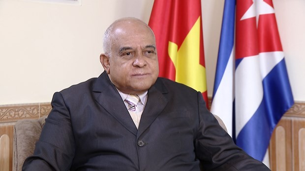 El embajador de Cuba en Vietnam, Orlando Nicolás Hernández Guillén (Fotografía: VNA)
