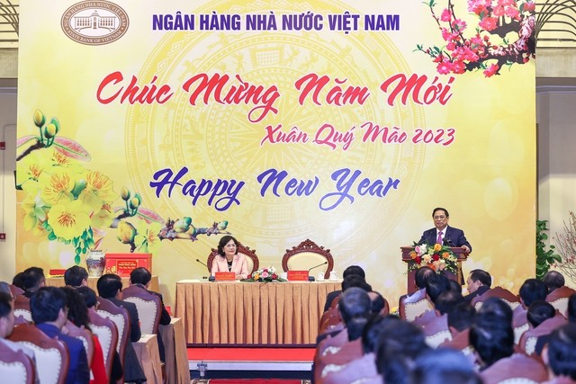 El primer ministro de Vietnam, Pham Minh Chinh, en el evento. (Fotografía: VGP)