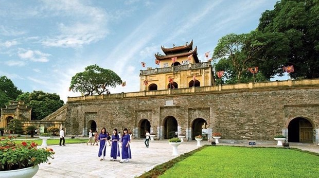 La Ciudadela Imperial de Thang Long (Fotografía: VNA)