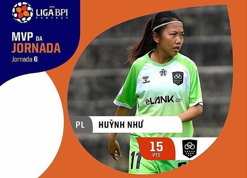 Huynh Nhu fue incluida en el once ideal de Liga BPI. (Fotografía: BPI) 