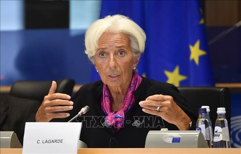 La presidenta del Banco Central Europeo, Christine Lagarde. (Fotografía: AFP/VNA)