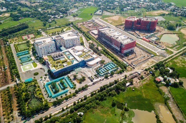 El Consejo Popular municipal aprobó un plan para construir un nuevo banco de sangre en el centro médico de Tan Kien, en el distrito de Binh Chanh, desde ahora hasta el año 2026. (Foto: VNA)