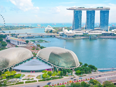 Una vista de Singapur (Fotografía: VNA)