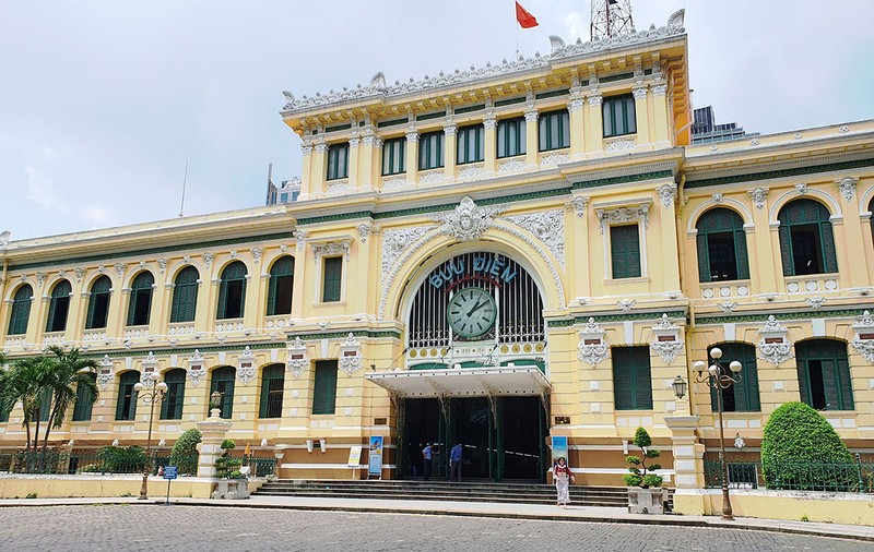 La Oficina Central de Correos de Ciudad Ho Chi Minh