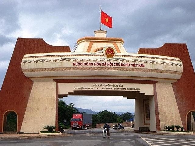 El paso internacional de Lao Bao, en Vietnam, que se conecta con Laos. (Fotografía: dangcongsan.vn)