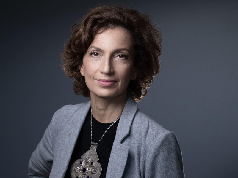 Audrey Azoulay, directora general de la Unesco. (Fotografía: VNA)