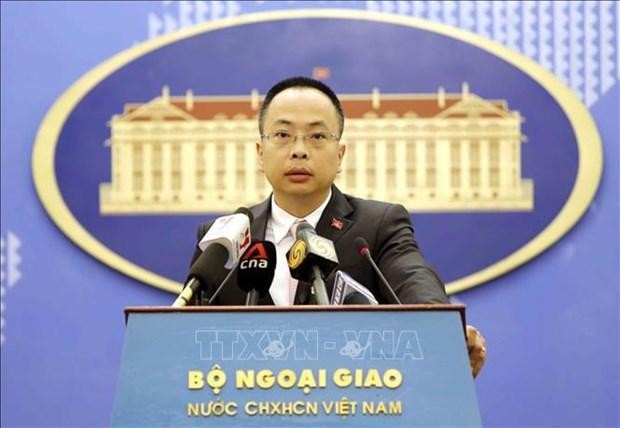 El portavoz adjunto del Ministerio de Relaciones Exteriores de Vietnam, Doan Khac Viet. (Fotografía: VNA)