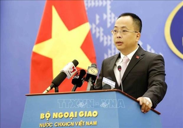 El portavoz adjunto del Ministerio de Relaciones Exteriores de Vietnam, Doan Khac Viet. (Fotografía: VNA)
