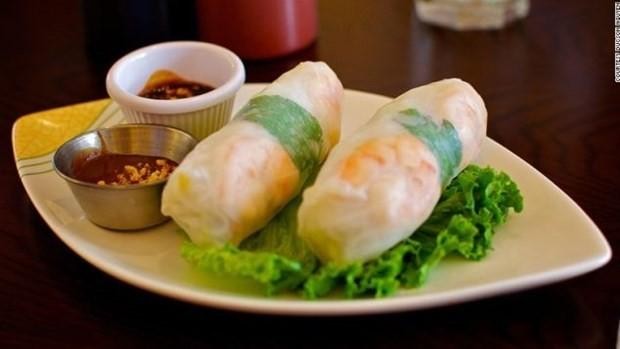 Un plato de Goi Cuon. (Fotografía: CNN)