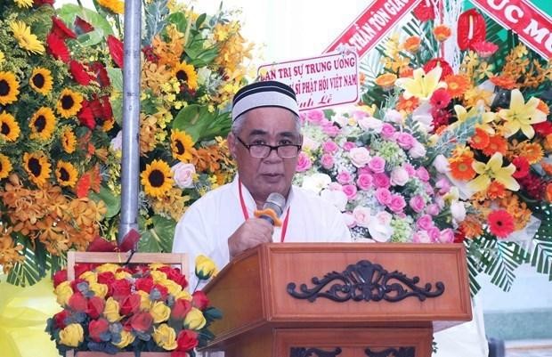 Ly Du So, jefe de la junta representativa de la comunidad musulmana en Ciudad Ho Chi Minh. (Fotografía: VNA)