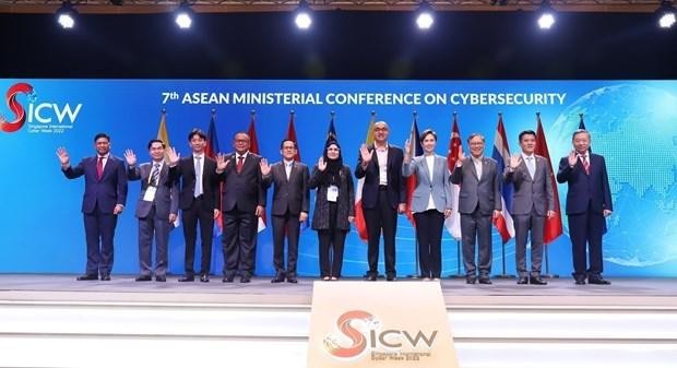 Altos funcionarios de los países de la ASEAN en la AMCC7. (Fotografía: VNA)