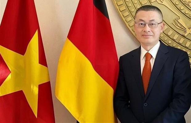 El embajador de Vietnam acreditado en Berlín, Vu Quang Minh. (Fotografía: VNA)