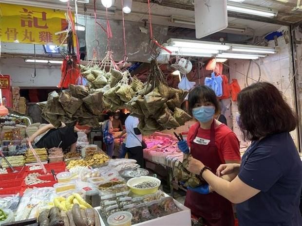 En un mercado de Hong Kong (China). (Fotografía: VNA)