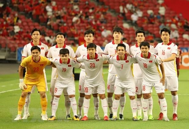 Selección nacional de fútbol de Vietnam. (Fotografía: VNA)