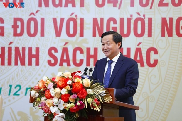 El vice primer ministro Le Minh Khai. (Fotografía: VOV)