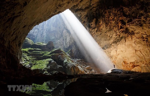Son Doong es la cueva más famosa de la provincia de Quang Binh. (Fotografía: VNA)