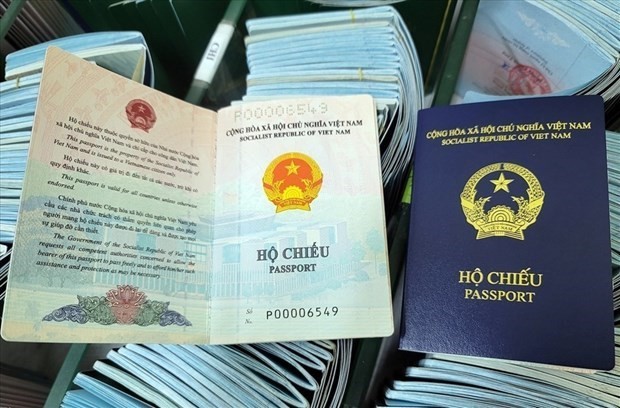 Pasaporte de Vietnam. (Fotografía: VNA)