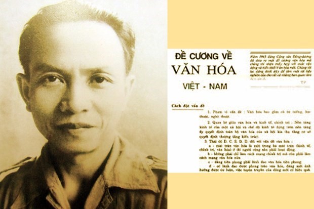 El Esquema sobre la cultura de Vietnam fue redactado en 1943 por el entonces secretario general del Partido Comunista de Vietnam, Truong Chinh. (Fotografía: VNA)