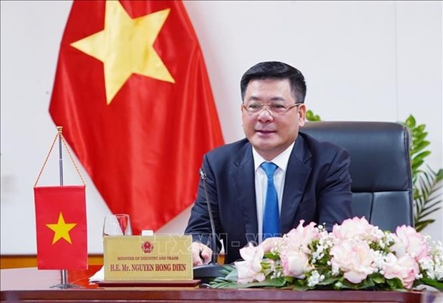 El ministro vietnamita de Industria y Comercio, Nguyen Hong Dien. (Fotografía: VNA)