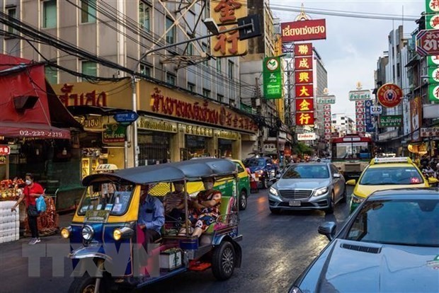 Una calle en Bangkok, capital de Tailandia. (Fotografía: AFP/VNA)