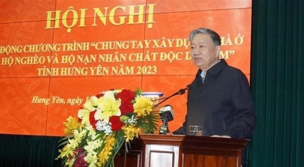 El ministro de Seguridad Pública, To Lam. (Fotografía: VNA)