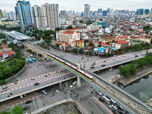 Una vista panorámica de Hanói. (Fotografía: VNA)